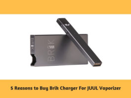 5 Reasons to Buy Brik Charger For JUUL Vaporizer