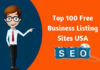 Top 100 Free Business Listing Sites USA