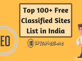 free classified sites list in india