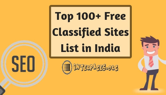 free classified sites list in india