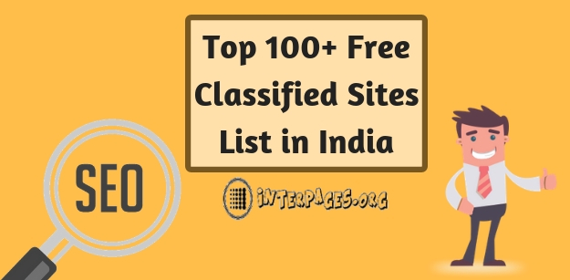 free classified sites list in india