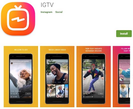 Download the IGTV App