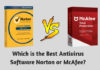 Which is the best antivirus software Norton or McAfee