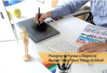 Planning to Pursue a Degree in Design