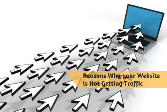Reasons Why your Website is Not Getting Traffic