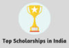 Top Scholarships in India