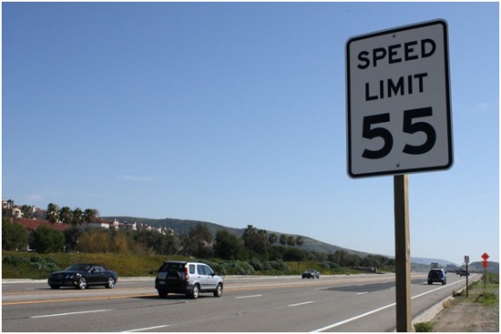 Obeying the speed limits