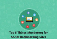 Top 5 Things Mandatory for Social Bookmarking Sites