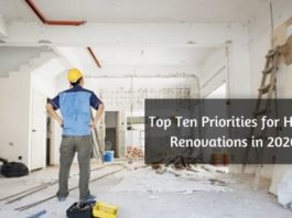 Top Ten Priorities for Home Renovations in 2020
