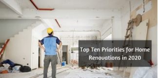 Top Ten Priorities for Home Renovations in 2020