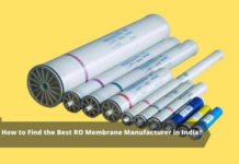 How to Find the Best RO Membrane Manufacturer in India