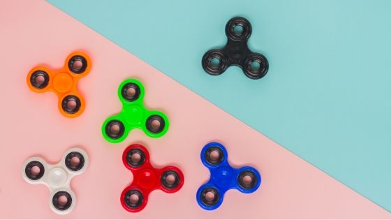 Toys for Kids - Fidget Spinners can release stress level and anxiety