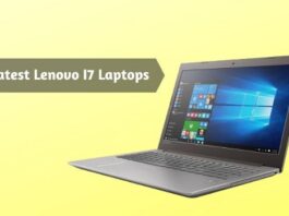 Latest Lenovo I7 Laptops