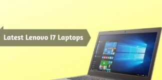 Latest Lenovo I7 Laptops