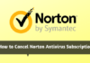 How to Cancel Norton Antivirus Subscription?