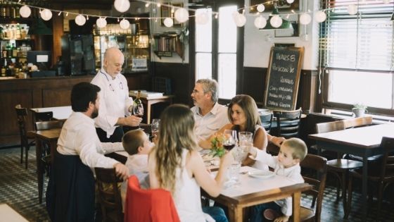 Eating Out As a Family Group is the New Normal