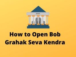 How to Open Bob Grahak Seva Kendra