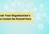 Fixed: Your Organization's Data Cannot be Pasted Here