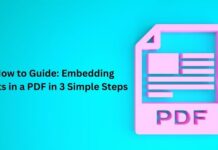 How to Guide: Embedding Fonts in a PDF in 3 Simple Steps