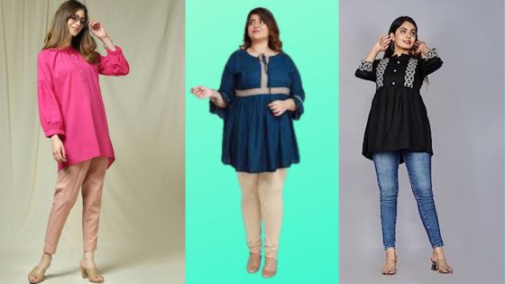 Pairing Short Kurtis with Bottoms - Creating Top 4 Stylish Ensembles