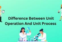 Difference Between Unit Operation And Unit Process