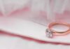 rose gold engagement ring